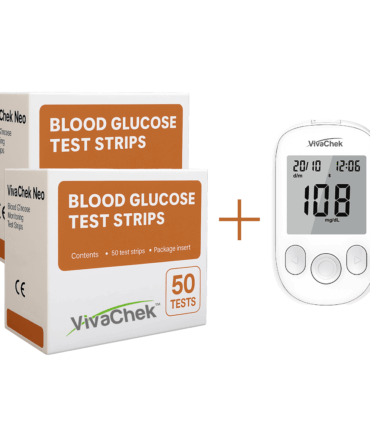 Pachet Promo 2 Cutii Teste VivaChek Neo + Glucometru VivaChek Neo